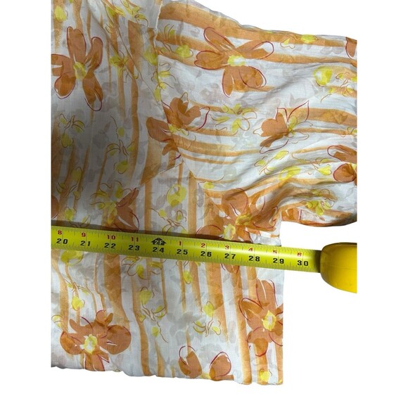 Denim & Co Button Up Floral 3/4 Sleeves Plus 3X Cottagecore Officecore Vacation - Picture 4 of 6